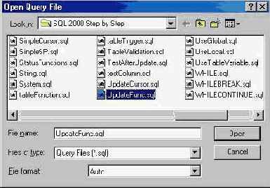   Microsoft SQL Server 2000
