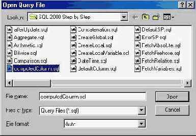   Microsoft SQL Server 2000
