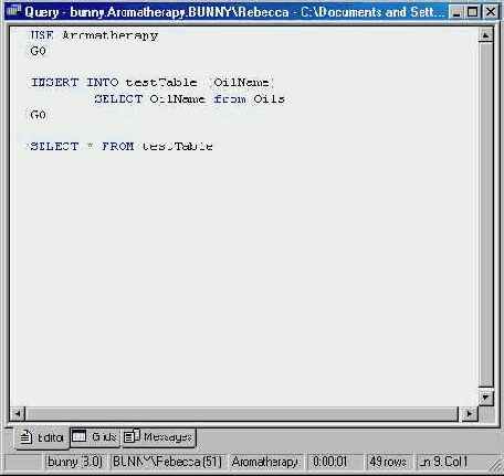   Microsoft SQL Server 2000
