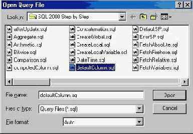   Microsoft SQL Server 2000
